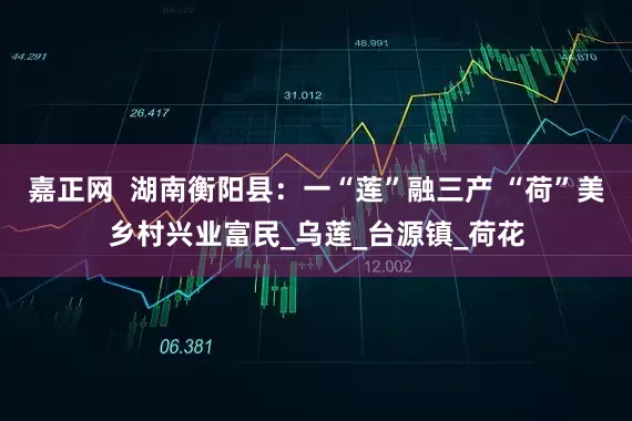 嘉正网  湖南衡阳县：一“莲”融三产 “荷”美乡村兴业富民_乌莲_台源镇_荷花