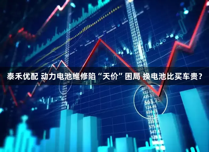 泰禾优配 动力电池维修陷“天价”困局 换电池比买车贵？